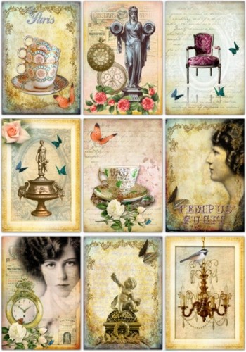 Decoupage-Bastelpapier-Softpap