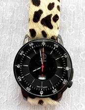 BOGNER Armbanduhr Damen Quartz neuwertiger Zustand mit Lederarmband