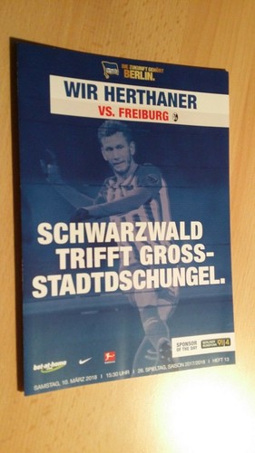 Stadionprogramm hertha bsc - stadionprogramm,
