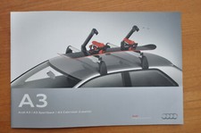 Prospekt ZUBEHÖR AUDI A3 A3 Sportback  A3 Cabriolet - Stand Mai 2011