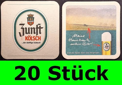 Stück bierdeckel zunft - 20,