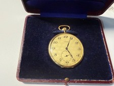 Herren Taschenuhr Gold 585