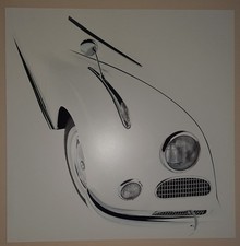 Foto vom BMW 502, ca. 50 x 50 cm (Kalenderblatt)