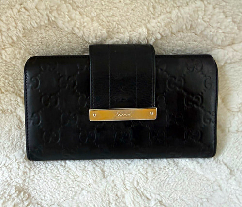 Gucci damen geldbörse schwarz - damen,