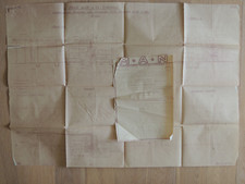 MAN Motor Dieselmotor Standmotor Stationärmotor MAN W4V17,5/22 Zeichnung