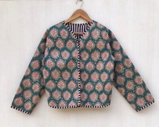 Indisch Grün Blumenmuster