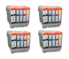 20 Druckerpatronen für Canon BCI-3 + BCI-6 XL Pixma iP4000 iP4000P MP760 MP780
