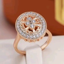 Luxus Ring 585er Rolled