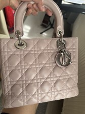 Christian Dior Lady Dior Medium Ledertasche Sehr Gut