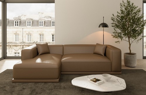 Leder sofa eckcouch - eckcouch, couch