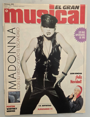 Madonna very rare newspaper - very,
