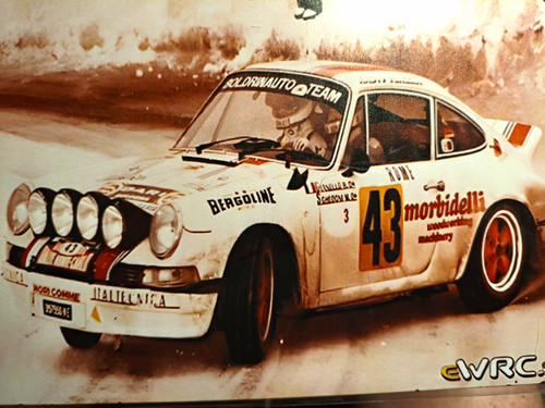 Auto rallye retro - auto,