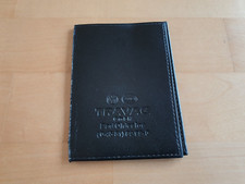 Vintage VW Audi Leder Etui Fahrzeug Führerschein Fahrzeugschein TRAVAG