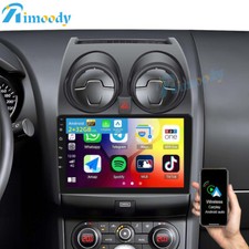 Für Nissan Qashqai J10 2007-2016 GPS Navi Autoradio Android 15.0 Carplay FM RDS