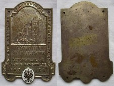 Rare ADAC plaque Sternfahrt to