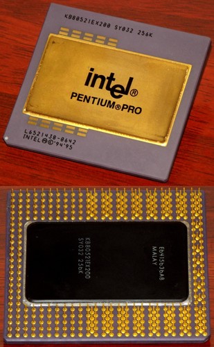 Intel pentium pro goldcap - pentium,
