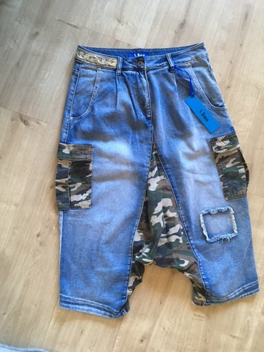 Jeans baggy haremshose - jeans,