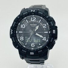 Casio Pro Trek Black Steel