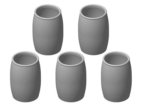 Plastikfass einseitig offen