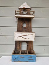 Wandregal Leuchtturm Shabby