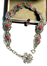 Antik 800 Silber Armband