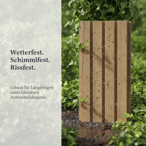 Wpc wandverkleidung außen - wpc,