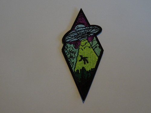 Ufo beamt mensch patch - beamt,