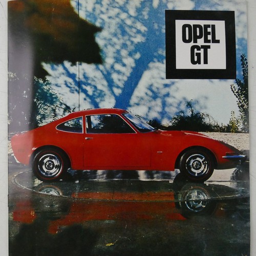 Opel sonderdruck 1968 - opel,