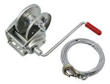 ALKO Seilwinde Typ 900 Compact Anhänger Handwinde Handseilwinde mit Seil + Haken