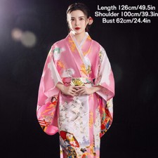 Japanisch Damen Kimono Satin