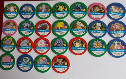 Chip pokemon - 1, (auswahl)