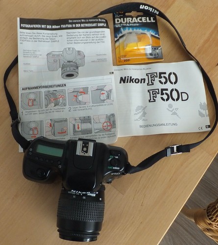 Nikon f50 mit original - nikon,