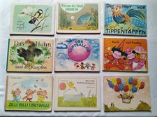 9 DDR Pappbilderbücher,70-er,80-er Jahre,Tiergeschichten Zilli,Billi und Willi..