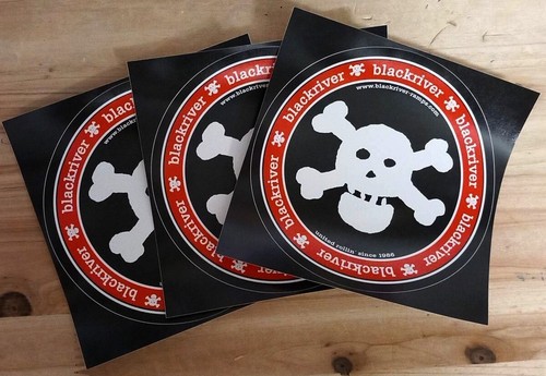 Blackriver logo sticker set - blackriver,