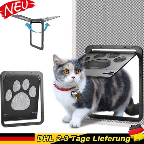 Katzenklappe insektenschutz - katzenklappe,