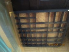 größerer Setzkasten aus Holz Maße  ca 51 cm x 45 cm