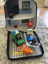 Lego Duplo Explore 3616 Polizei Station Set mit Rucksack SEHR RAR SEHR SELTEN