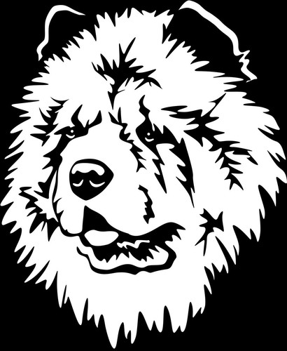 Chow aufkleber - chow,