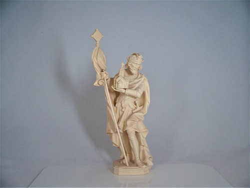 Holz figur heiliger leopold - holz,
