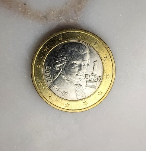 Euro münze mozart 2022 - euro,