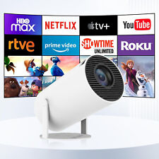 Mini 4K Beamer UHD Heimkino Projektor LCD 5G WiFi Bluetooth Android Taschenkino