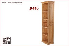Bücherregal Pinie Massivholz - mexikanischer Landhausstil -original Mexico Möbel
