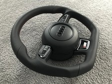TOP Tuning Audi A4 A5 Q5 Q7 S4 SQ5 RS4 RS5 Leder Lenkrad 8U0124A steering wheel