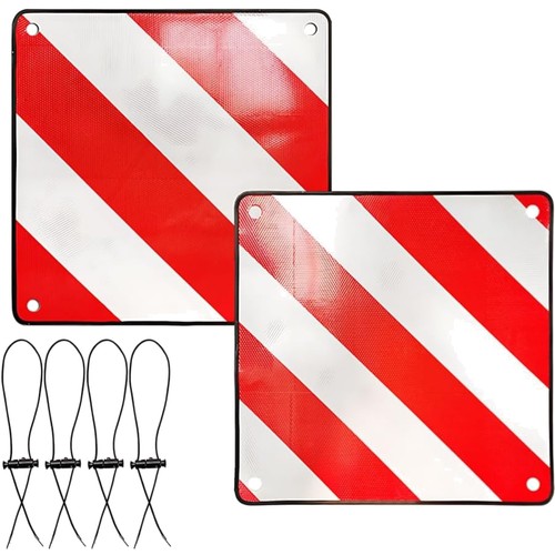 Warnschild 50x50cm 1 - 50x50cm, 2-in-1