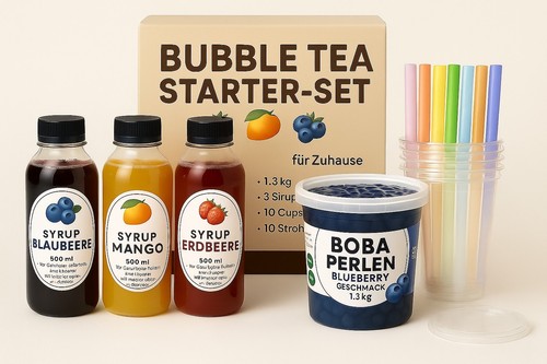 Bubble tea starter set - tea,