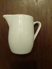 Wunsiedel Bavaria Milchkännchen Milchkanne Porzellan schlicht Weiß einfarbig
