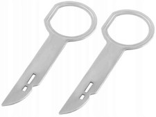 2 x Entriegelungswerkzeug Radio Ausbau Werkzeug für VW Golf 4 IV Passat 3B 3BG