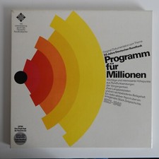 Rundfunk Programm für Millionen Vinyl Box-Set U 3020 2 LP Info-Heft Single