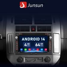 64G CarPlay Android14 DAB Autoradio Für VW Polo 9N Golf 4 Passat B5 T5 Navi DVD