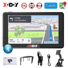 XGODY Bluetooth Navigationsgerät für Auto LKW PKW GPS 7 Zoll Navi TypeC MP3 2024